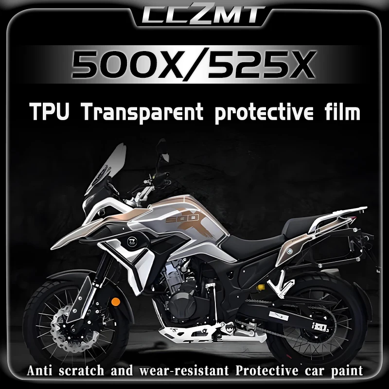 For KOVE 525X 500X 525x 500x invisible car cover film transparent body protection fuel tank film modification accessories