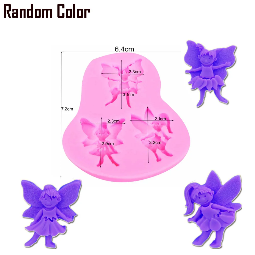 Kinds of 3D Butterfly&Dragonfly Chocolate Cake Decorating Tools DIY Fondant Silicone Mold Wedding Cake Decoration Soap Mold M838