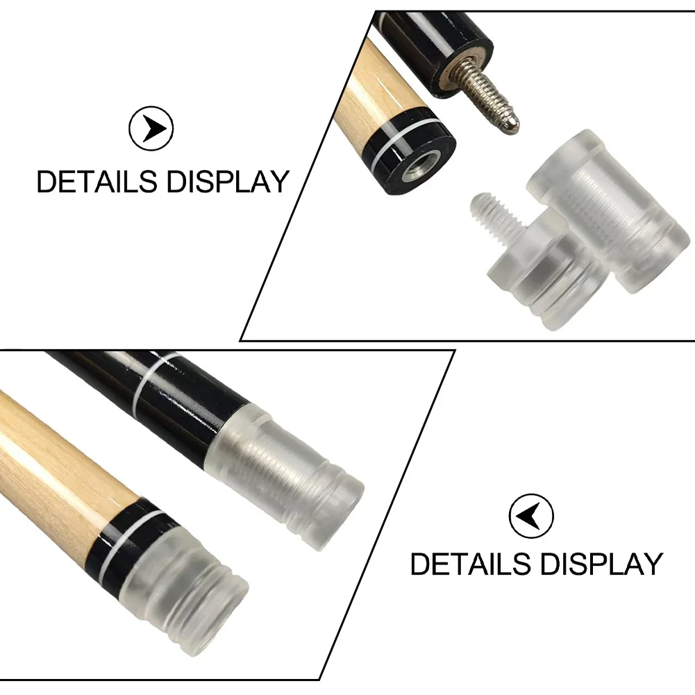 

5,6 см защита для соединения кия, акриловая крышка для бильярда 5/16-18, крышка для соединения резьбы, защита для соединения кия для 5/16-18 зубов, соединение кия