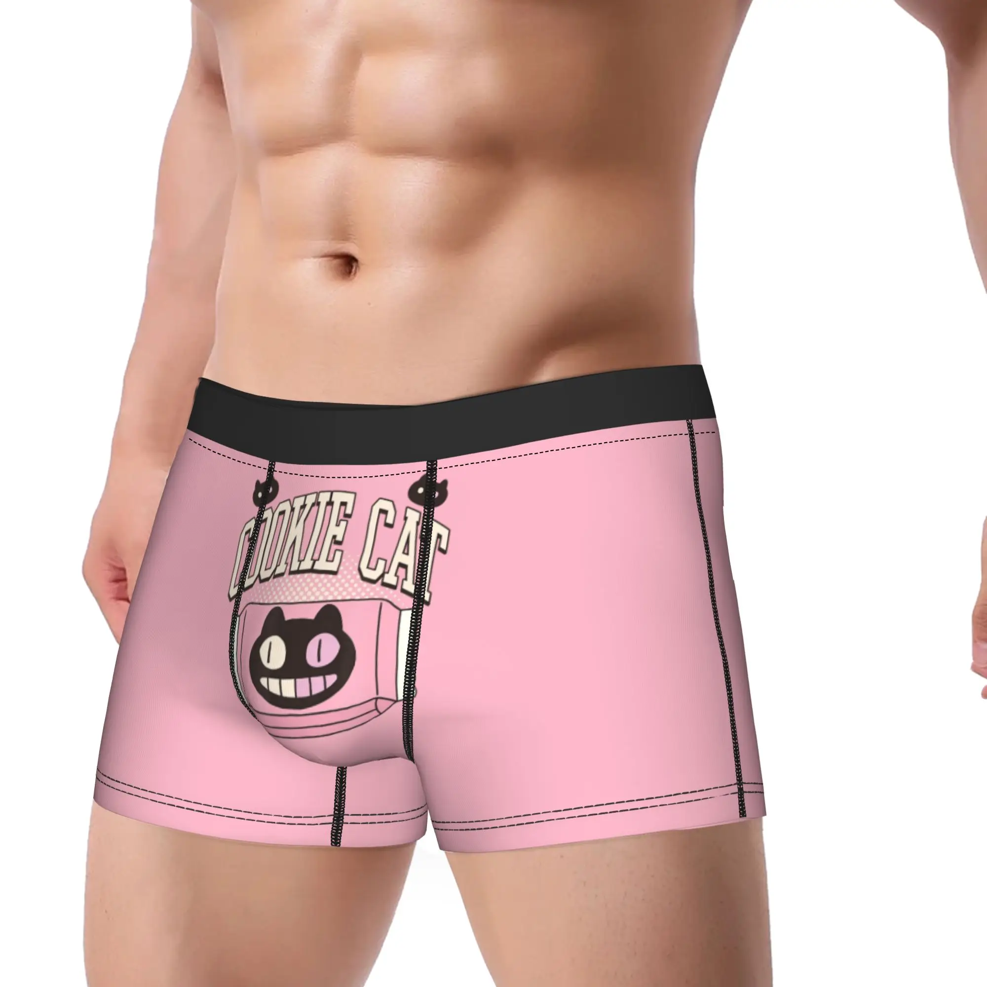 Funny Boxer Cookie Cat Ice Cream Shorts Panties Briefs Men's Underwear Steven Universe Breathable Underpants for Homme S-XXL