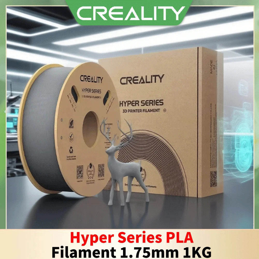 

Creality PLA Filament Pro Hyper PLA High Speed 3D Printer Filament 1.75mm 1kg for Creality K1/K1 Max/Ender-5 S1
