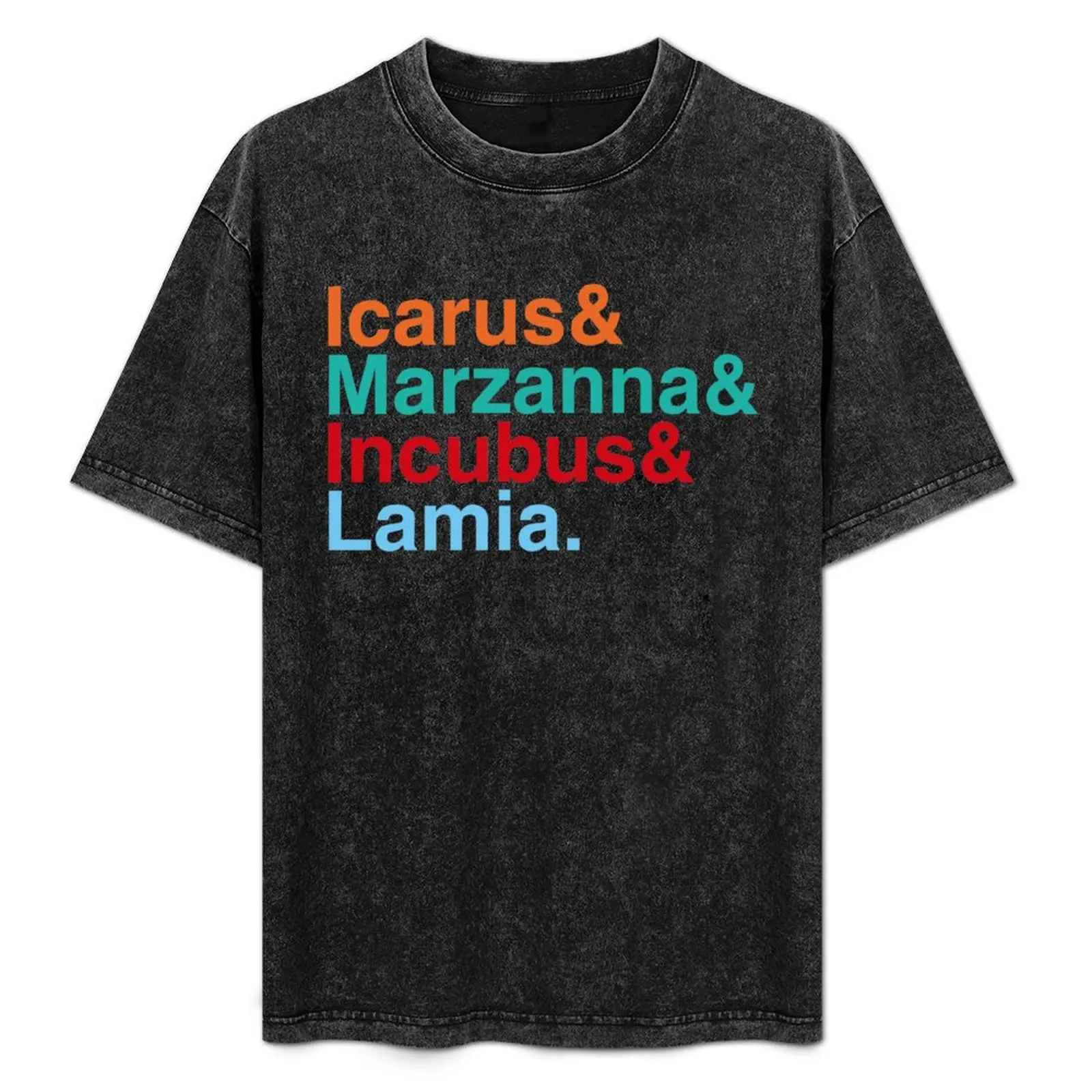 

Icarus & Marzanna & Incubus & Lamia. T-Shirt Holiday Lightweight T-Shirt