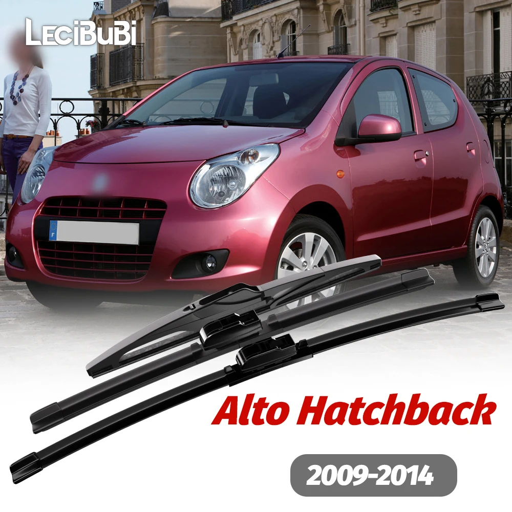 1 satz Vorne und Hinten Scheibenwischerblätter Scheibenwischer Für Suzuki Alto Fließheck 2009-2014 2010 2011 2012 2013 zubehör