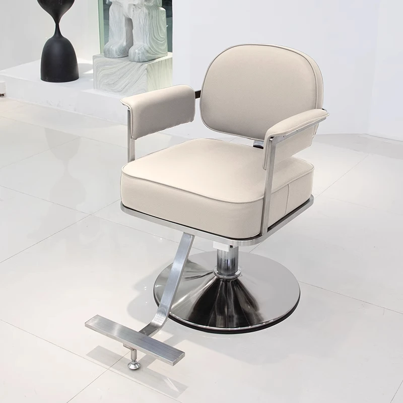 Barbershop Salon Barber Chair Reception Office Barber Chair Tattoo Recliner Cadeira Barbeiro Profissional Commercial Furniture