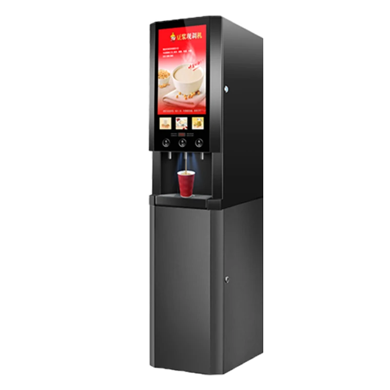 Picture 6: D30S Hot Instant Coffee Machine Commercial Fully Automatic Coffee Vending Machine Soybean Milk Vending Machine