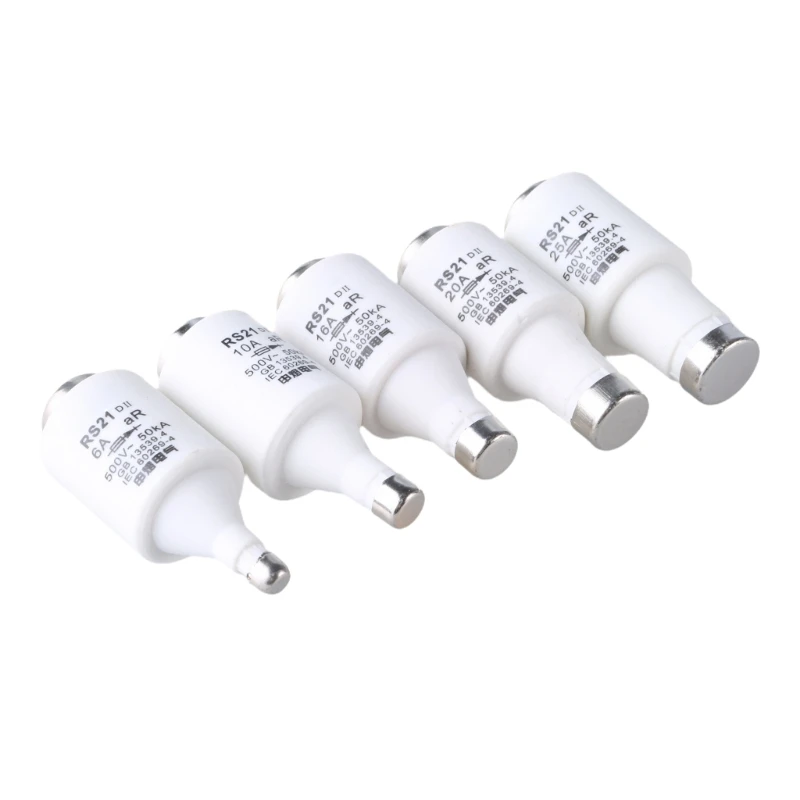 

Fuses Inserts set Ceramic Spirals Fuses Inserts 5pcs/set for Electrical Guard Drop Shipping