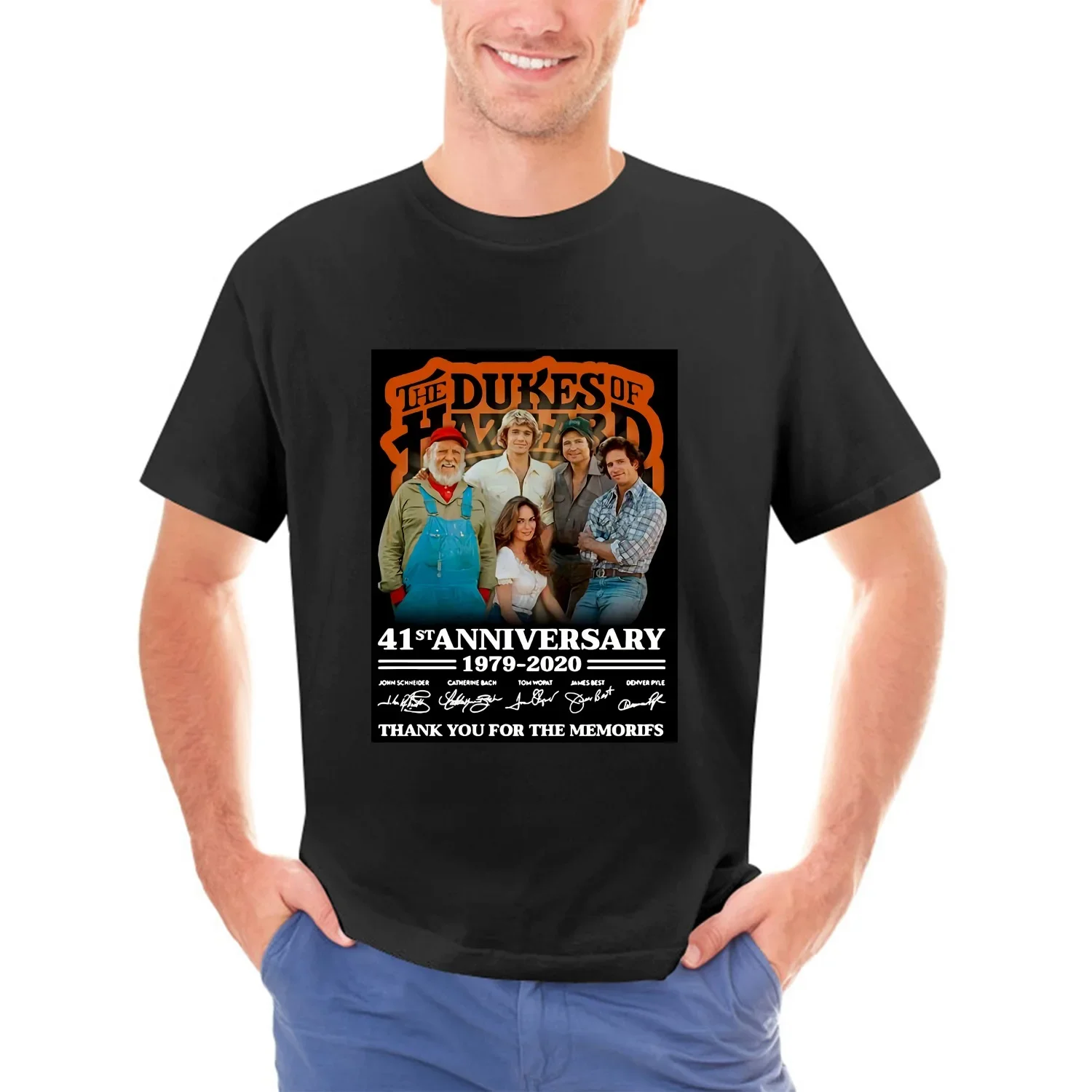

The Dukes of HAZEARD 41ST Anniversary 1979- t-Shirt Black