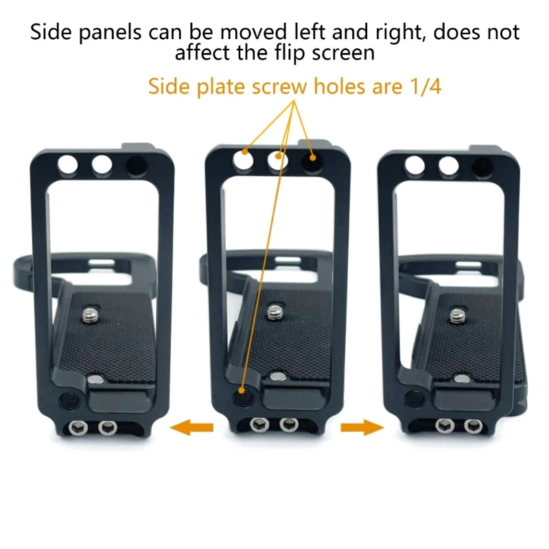 Quick Release Plaat Base Grips Handvat, hand Grip Handvat Quick Release L Plate Houder Voor Sony A7r4 A7m4 A7S3 A1 Camera K1KF