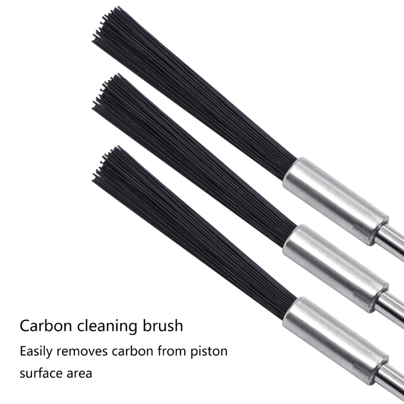 Car Carbon Deposit Cleaning Brush Engine Cleaning Brushes Easy To Use for Hand Drill Cleaning Needles Brush M4YD