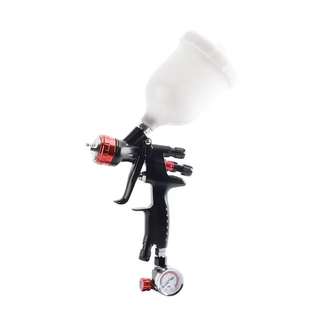 AEROPRO A608 Professional Painting  1.3mm Efficient Auto Refinishing Air Spray  with 600cc Gravity Feed Cup Capacity