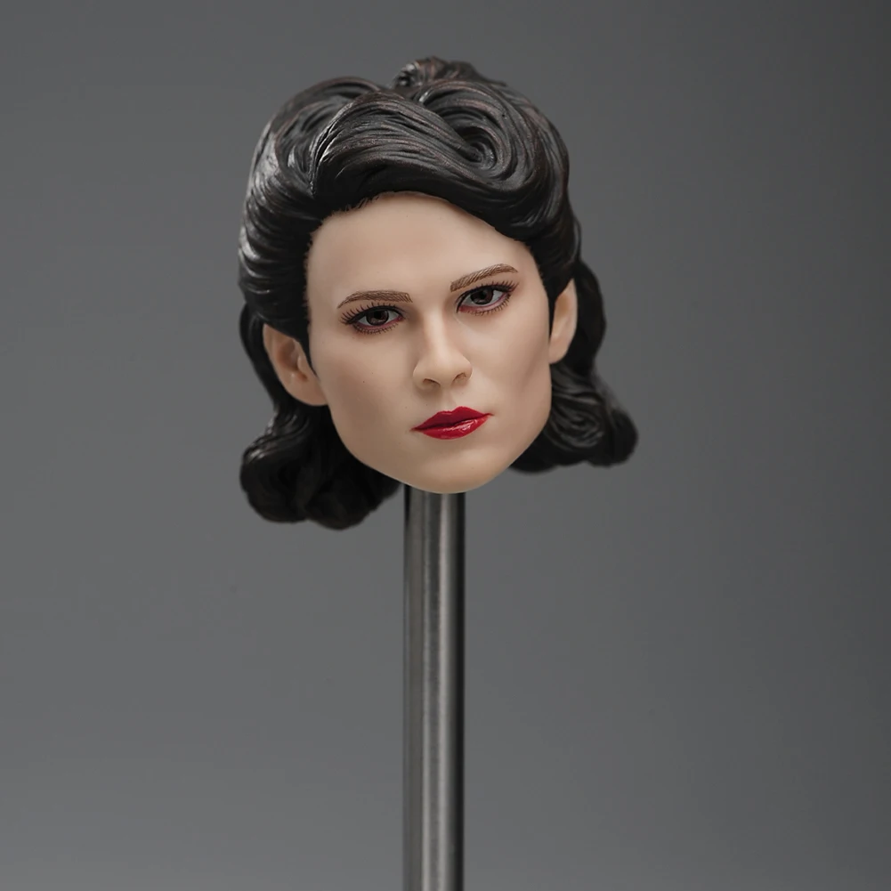 

In Stock 1/6 Female Solider Peggy Carter Ver. Head Carving Scuplter for 12" Action Figure for Fan Collection Toys