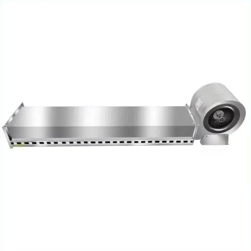 1100W Stainless Steel Centrifugal Air Curtain Machine for Cold Storage High Air Volume Suitable for Factory Use.