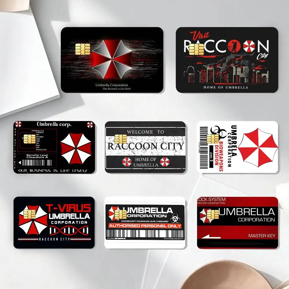 

U-Umbrella-A C-Corporation Sticker Decoration Creative Bank Card Bus Metro Waterproof Sticker
