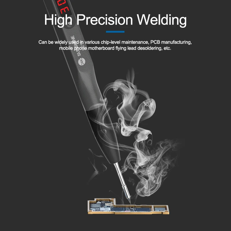 SUNSHINE SS-210 RELIFE GVM C210 IS I K Series Soldering Iron Tips Curve Sharp Blade for JBC Original T210 Handle Welding Station