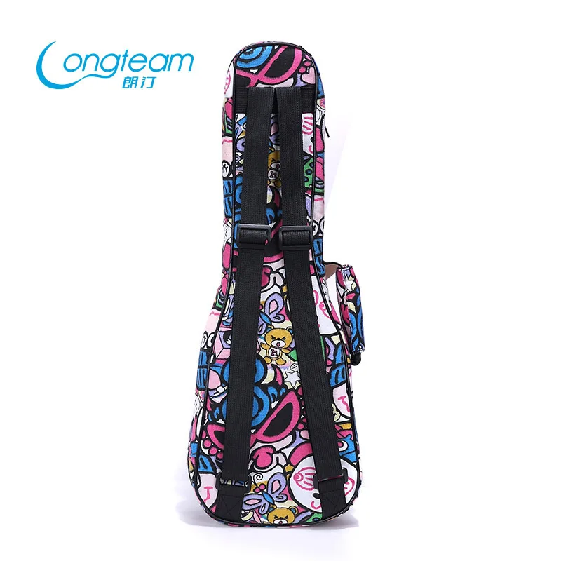 Ukulele Bag Case Waterproof Electric 21 23/24 26 Inches Soprano Concert Tenor Baritone Backpack Carry Gig Portable Colorful