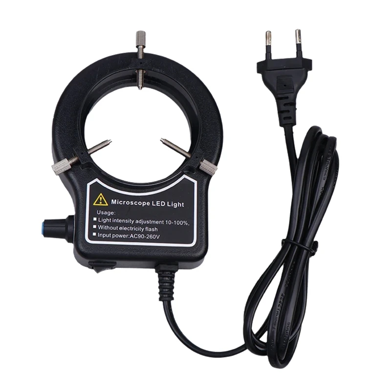 

MALL Microscope Ring Light Illuminator Lamp For Microscope Circle Light Industrial Microscope Camera EU-Plug