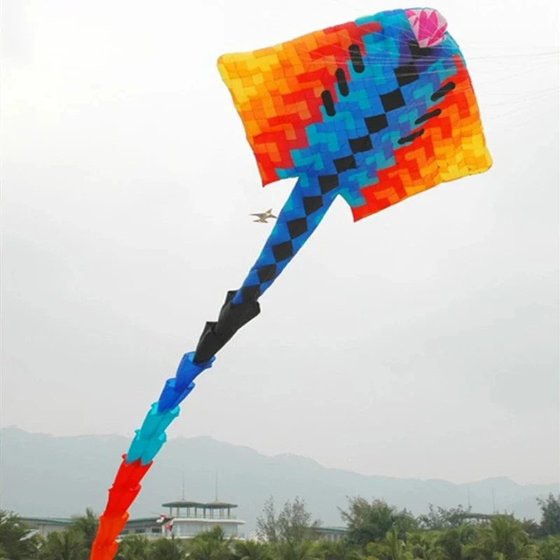 free shipping 15m devil fish kite flying large soft kite for adults large kites Outdoor play toy sports kite Inflatable toys fun