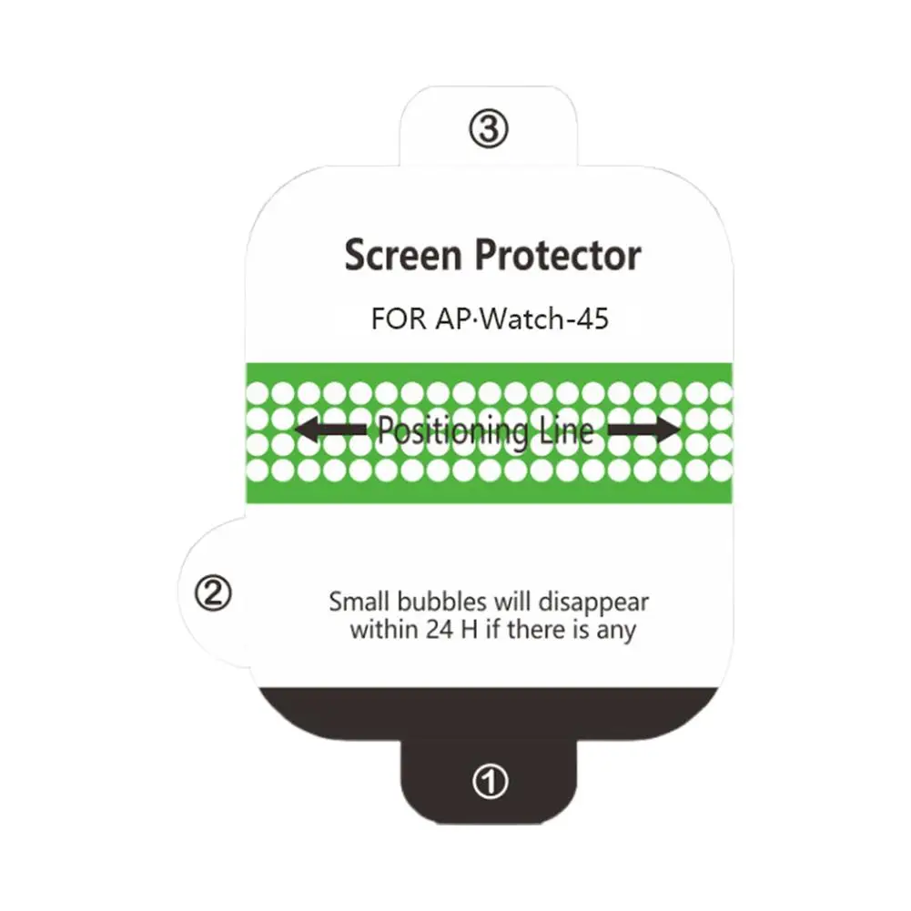 For Applewatch10 Full Screen Protector Watch Protector Transparente Templado Cristal U9k4