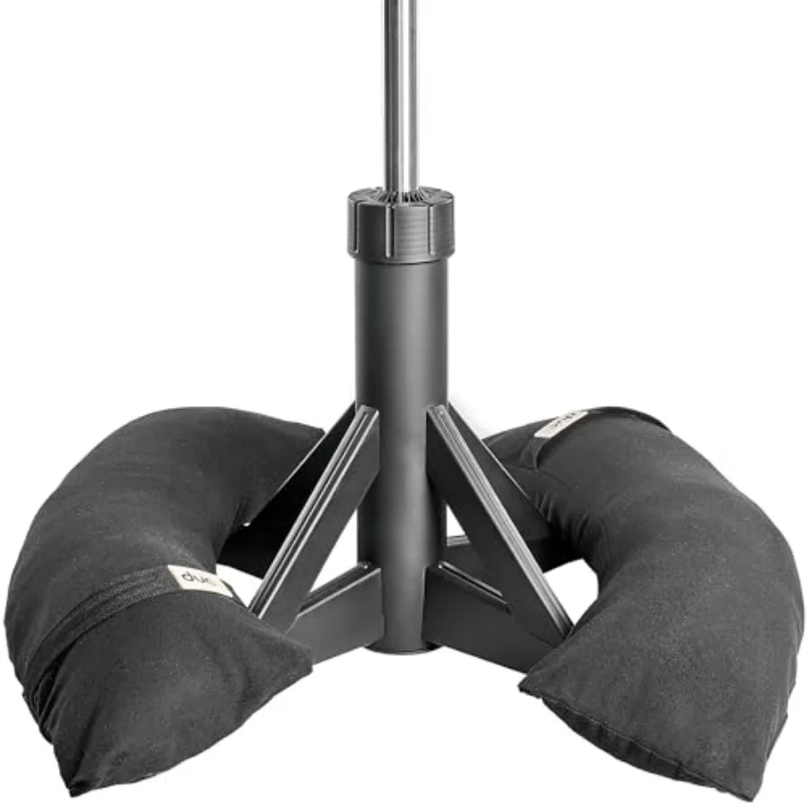 

DUC 100lbs Patio Umbrella Base Wobble-Free Outdoor Umbrella Base Easy to Move Umbrella Stand Outdoor Base for Patio and Garden