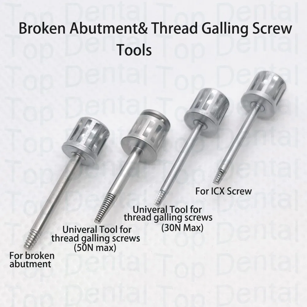Broken Abutment Thread Galling Screw Extractor Tools Dental Implant SOS Tool