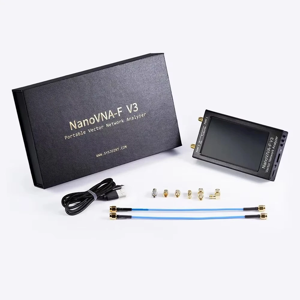 2023 New 6G Network Analyzer Nano VNA-F V3 Portable Vector Network Analyzer 1MHz-6GHz