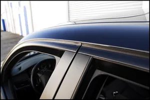 3/5/7/10cmブラックマットビニールラップテープウィンドウトリムフィルムブラックアウトクロム削除カーピラーフードルーフ用ビニールラップロール 12ベストセールスビニールデカール-12