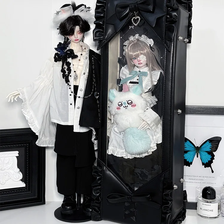 Original Kawaii 4 Points Bjd Baby Doll Bag Students Cute Doll Collection Bag Y2k Portable Crossbody Shoulder Bjd Shoulder Bags