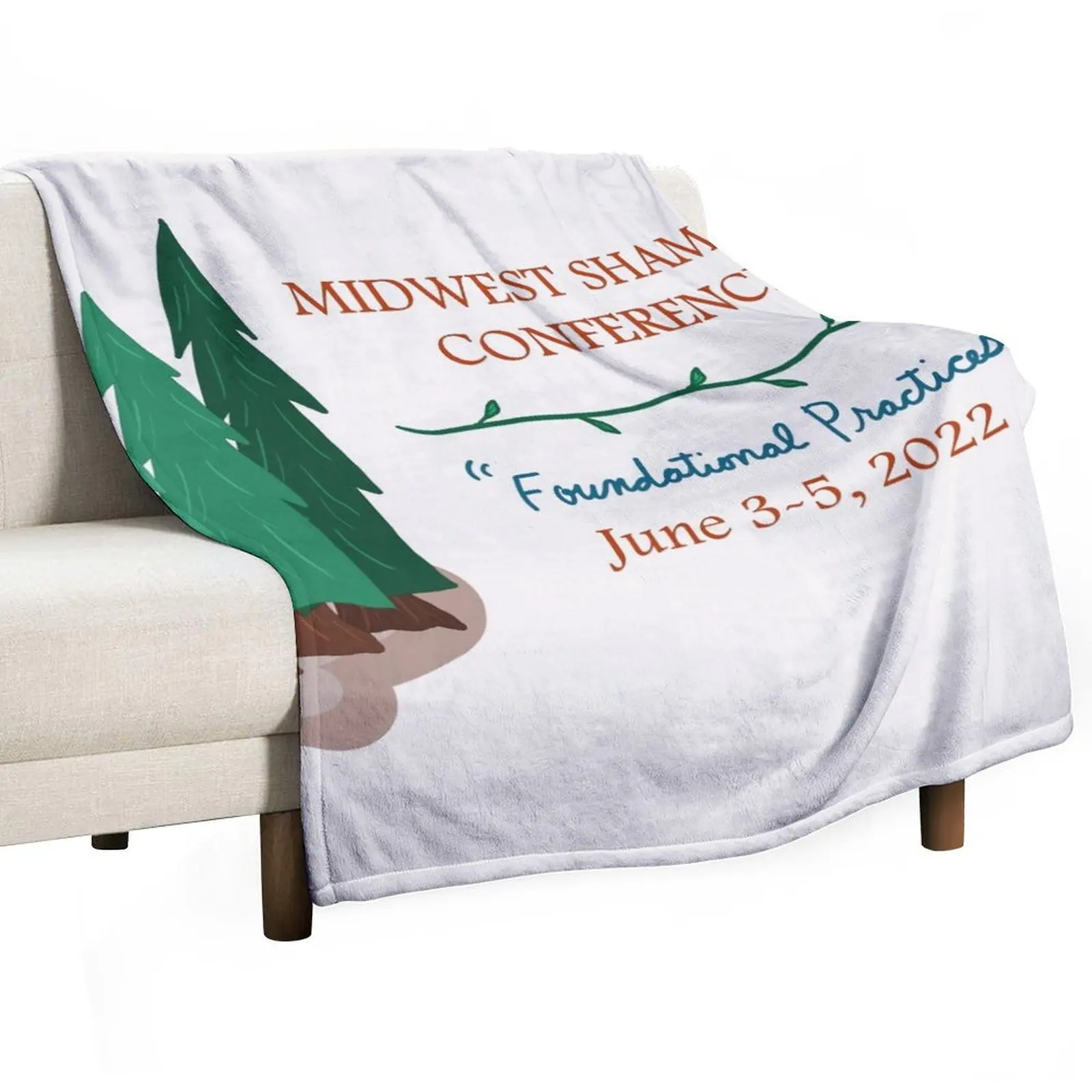 Midwest Shamans Conference, June 2022 Throw Blanket Blankets For Baby Polar Soft Big Blankets