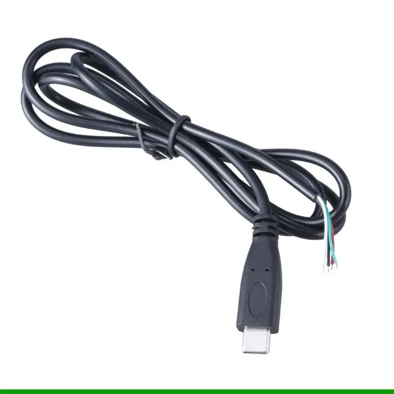 U55C USB C Pigtail 4Pin Power Cable Cord 480Mbps Data Line Support 5V 3A Charging