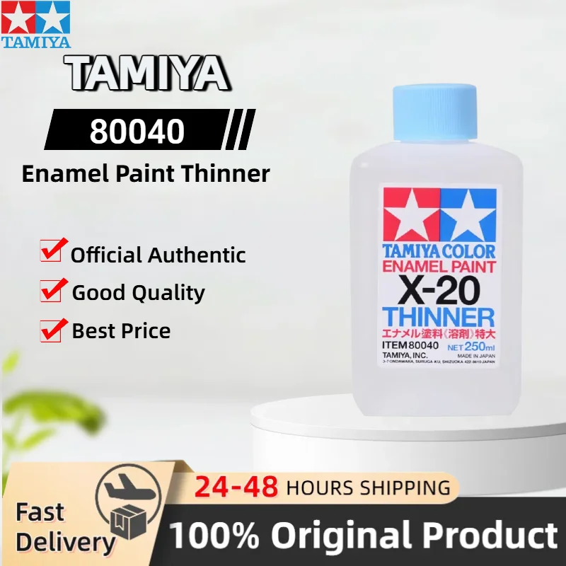

TAMIYA 80040 X-20 Эмалированная краска Тоньше 250 мл Профессиональный растворитель для истончения очистки и детализации моделей Оригинальный продукт