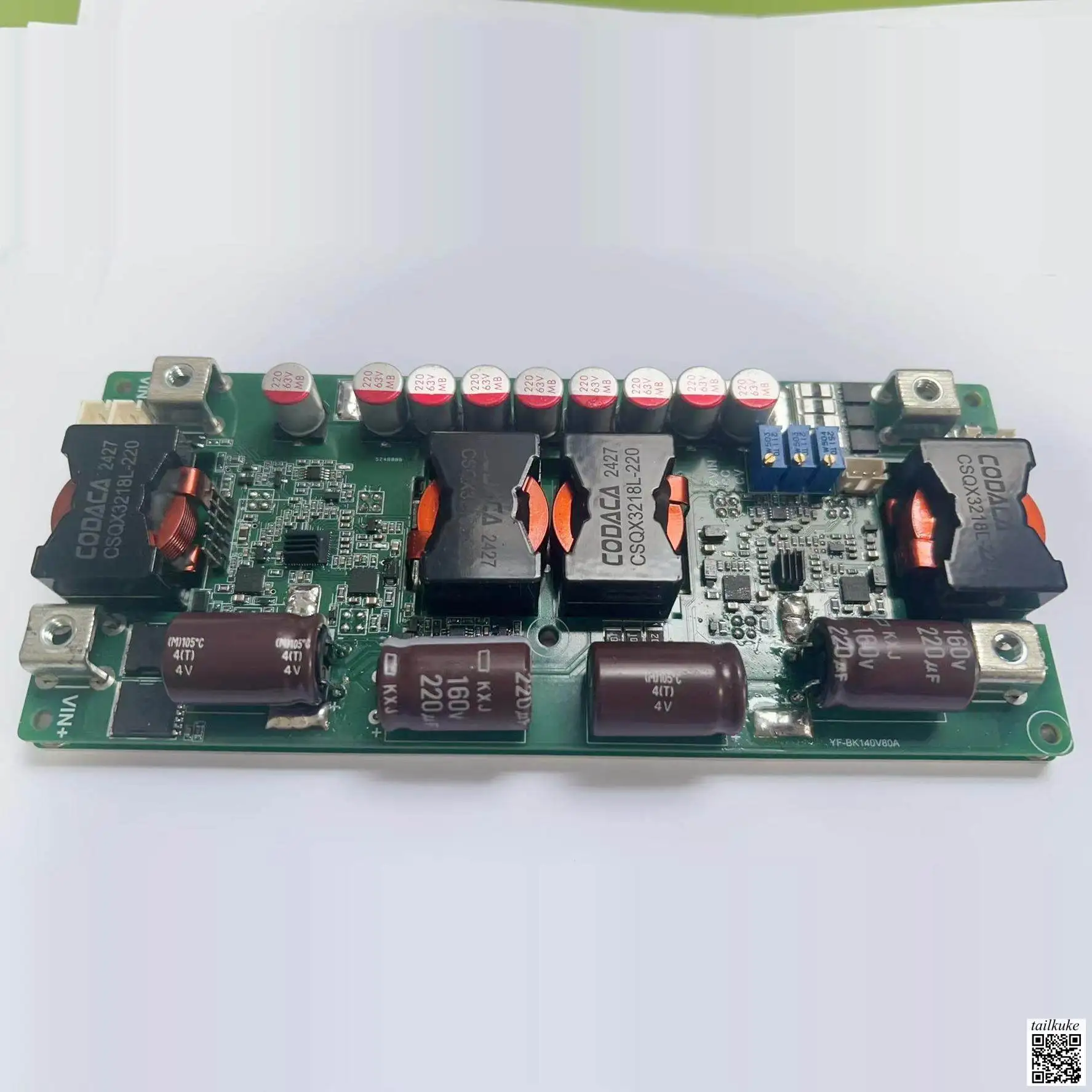 High-voltage DC Power Input 130V, Model Aircraft DC Step-down Power Supply, Constant Voltage Constant Current Charging 54V/45A