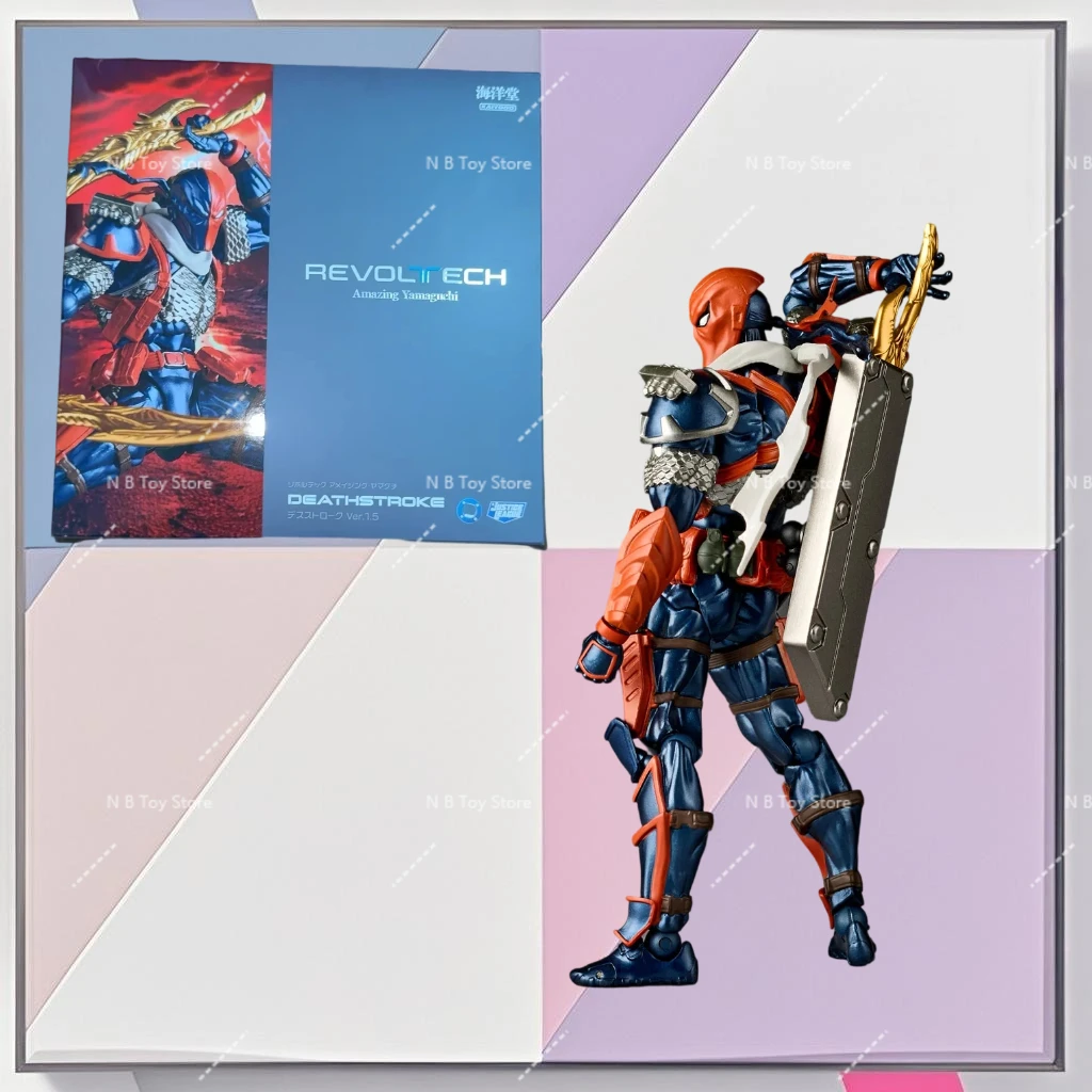 

In Kaiiodo Deathstroke 1.5 Revoltech Amaz