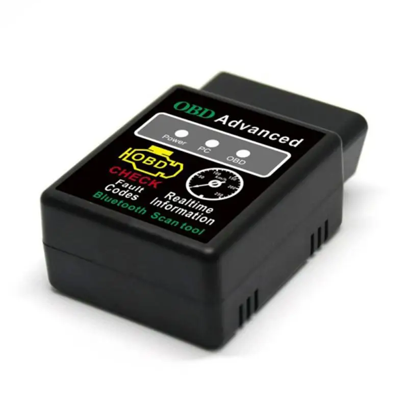 HHOBD Advanced ELM327, escáner de código de error para diagnóstico de coche, OBD2, HH, OBD V1.5, 1/2 piezas