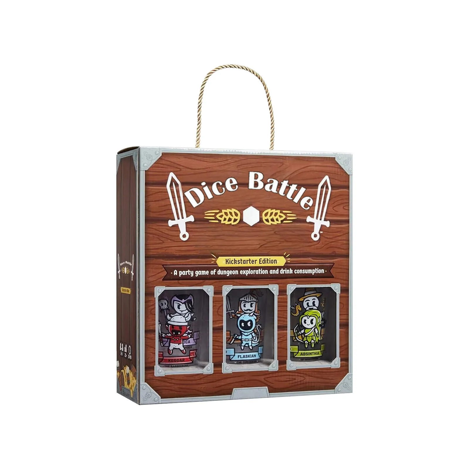 Juego de mesa de héroes de Bar para montar, dados, barra de batalla, reunión de mazmorras, exploración, juego de fiesta, juegos familiares para adultos, juego para beber