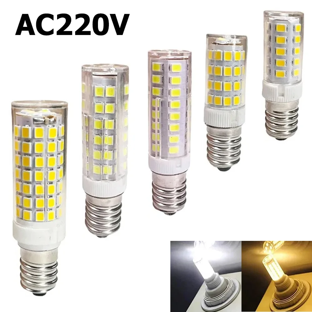 

Mini E14 Corn Light Bulb 7W 9W 12W 15W 18W Super Bright LED Lamp Replace Halogen Lamps for Home Bedroom Chandelier Decoration