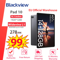 【World Premiere】Blackview Oscal Pad 10 10.1'' Display 8GB 128GB 6580mAh Widevine L1 13MP+8MP Camera Tablet Android 12