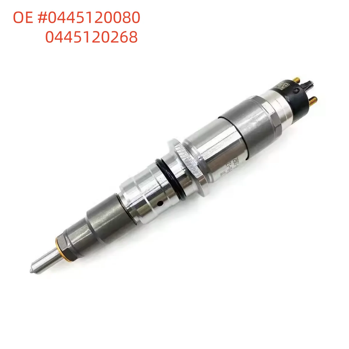 High quality New 0445120080 0445120268 Fuel Injector For DAEWOO DOOSAN DX225 DL06S 65.10401-7004A