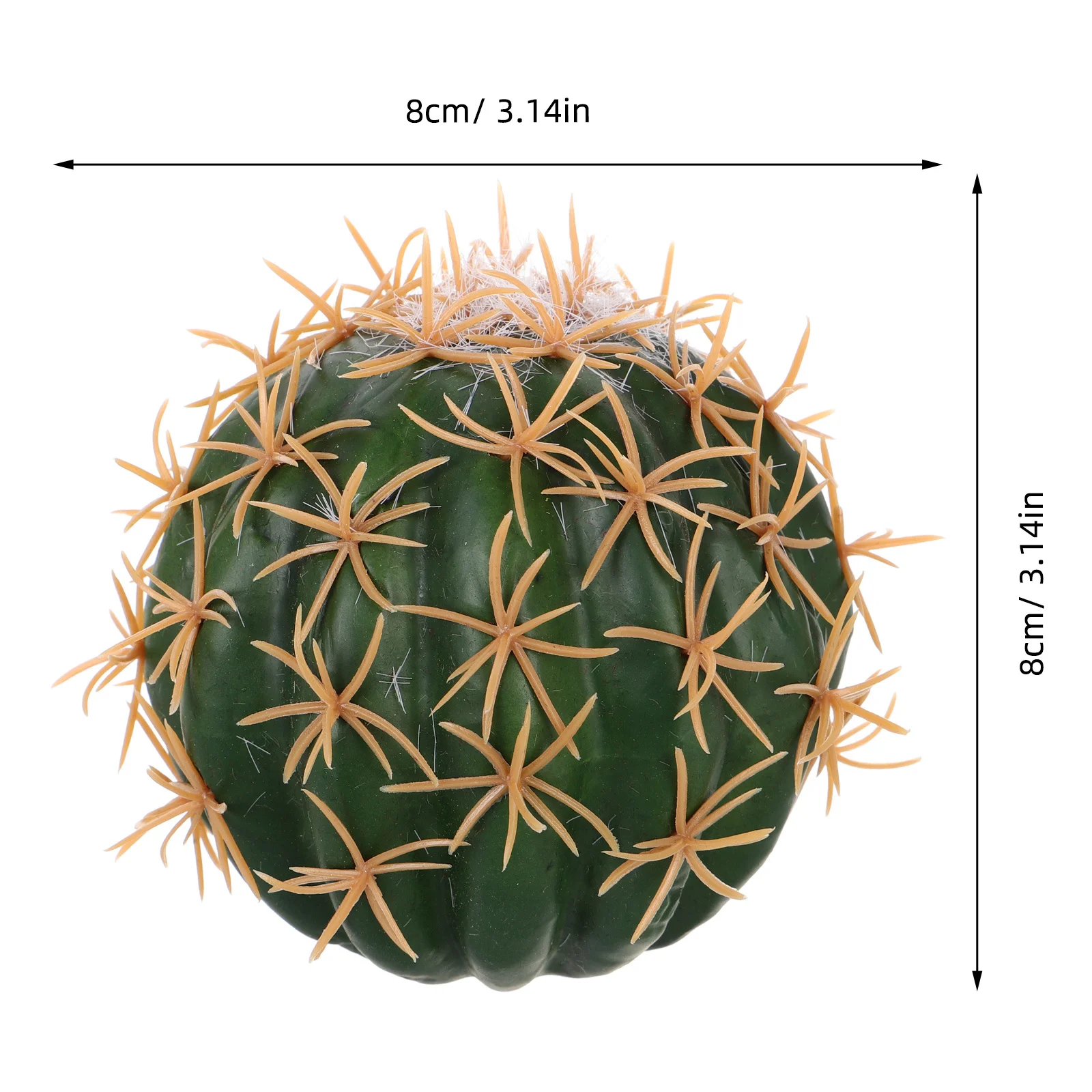 مضحك الصبار هوائي السيارة الديكور الإبداعية مركبة ملحق السيارات سقف لوحة القيادة الصبار على شكل توبر Cb هوائي جبل #3