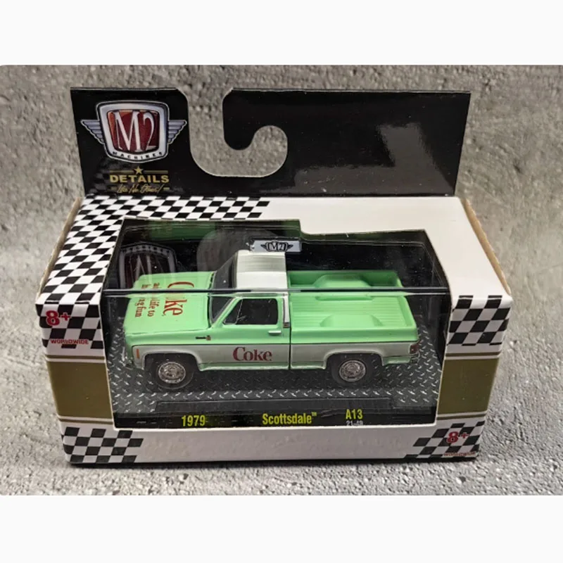

Diecast Alloy 1:64 Scale M2 GMC Ford Pickup Truck Model Limited Edition Static Collection Decorated Holiday Gifts Toys