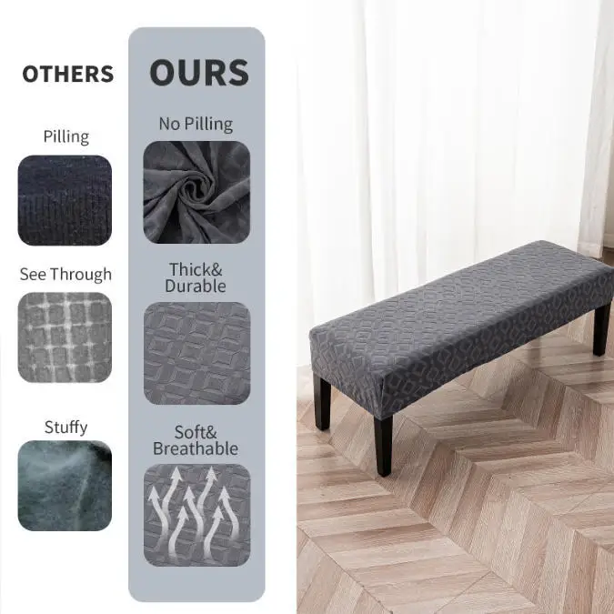 Nordic Fabric Long Sofa Bench Luxury Home Creative Doorway Corridor Shoe Changing Stool Fitting Room Chair Home Accessories