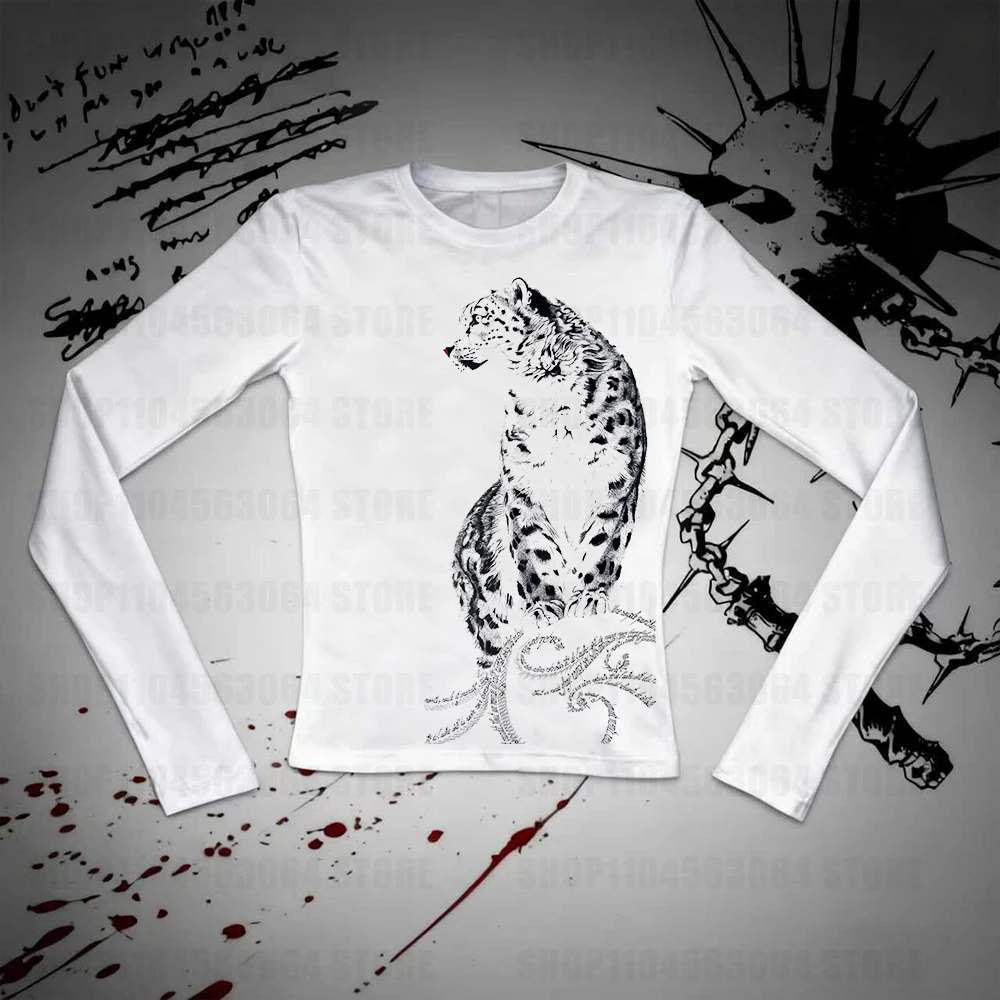 2000s Clothes Y2k Tops Woman T-shirts Where Are You Women's Cropped Top for Women Women's Clothing 2026 Trend Harajuku Kawaii