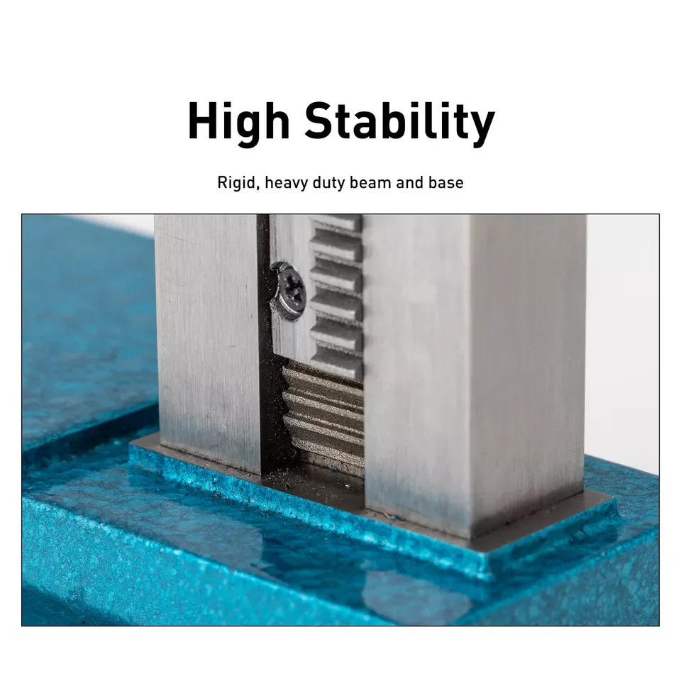 رائجة البيع Dasqua 0-600 مللي متر IP65 مقاوم للماء مقياس الارتفاع الرقمي الثقيل 00-24 ''الإلكترونية مع نقل لاسلكي