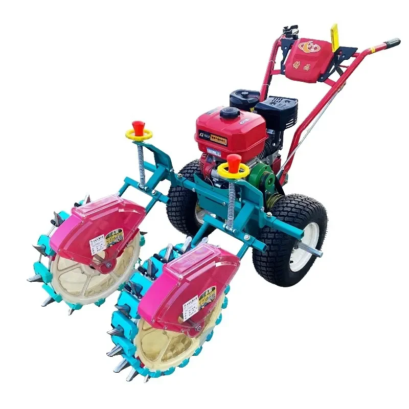 Self-propelled single/double row seeder: corn, sorghum, millet, radish, cabbage, snow peas seeder