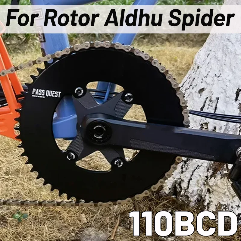 

110 Bcd 4 Arm Chainring Closed For Rotor Round Oval Sprocket Narrow Wide 40 42 44 46 48 50 52 54 56 58 60 Tooth Mtb Chainring