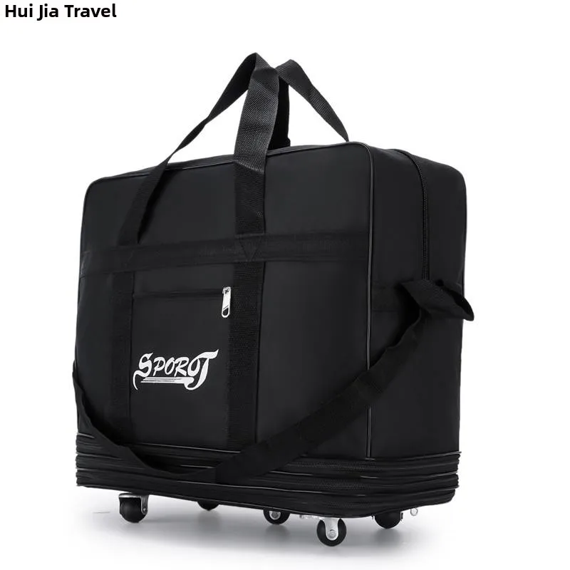 

Large Capaci Lage Bag with Universal Wheels for Travel Convenient Mover Carry-On Bag Suitable for Air Travel And Moving