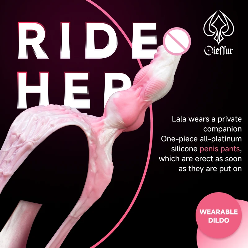 Oieffur Wearable Strapless Dildo Panties, Realistic Muscle Texture Harness for Men and Women, Soft Silicone, Unisex Toy