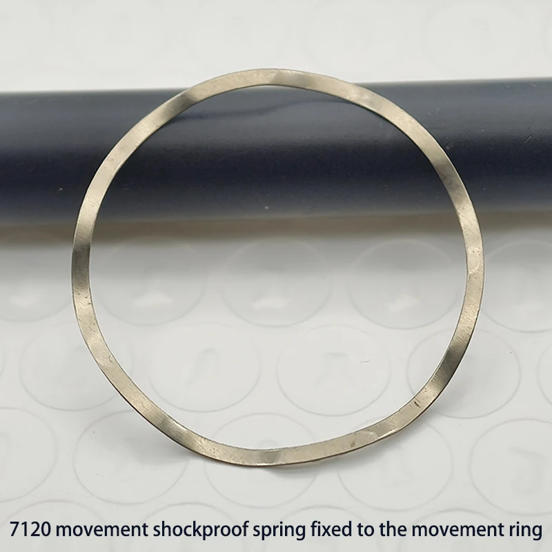 1/2/5PCS Metal 7120 Movement Shockproof Spring Fixed Machine Ring Fits 7120 Movement Repair Part For Watchmaker