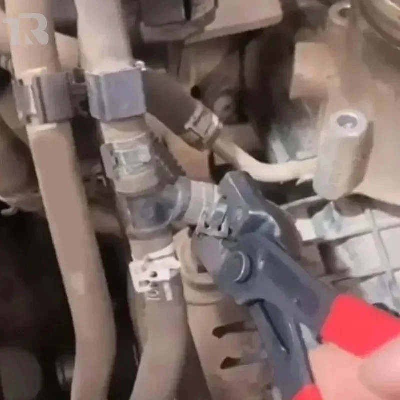 1 قطعة مشبك أنابيب زيت السيارات المكشكش كماشة ، أداة تركيب خرطوم قابلة للتعديل لأسطوانة الفرامل الرئيسية وإصلاح خط الوقود