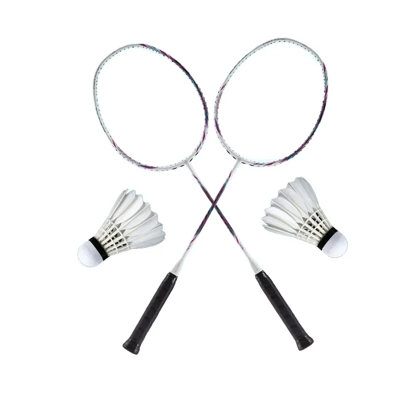 Outdoor high quality sport racket factory professional badminton full carbon fiber badminton racket