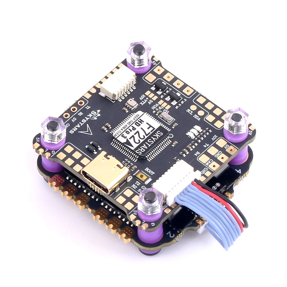 

Skystars F7hd Pro3 Flight Controller Osd Ko45/ko60 45a/60a 128k Blheli_32 3-6s Esc Stack 30.5mm Fpv Racing Drone Quadcopt
